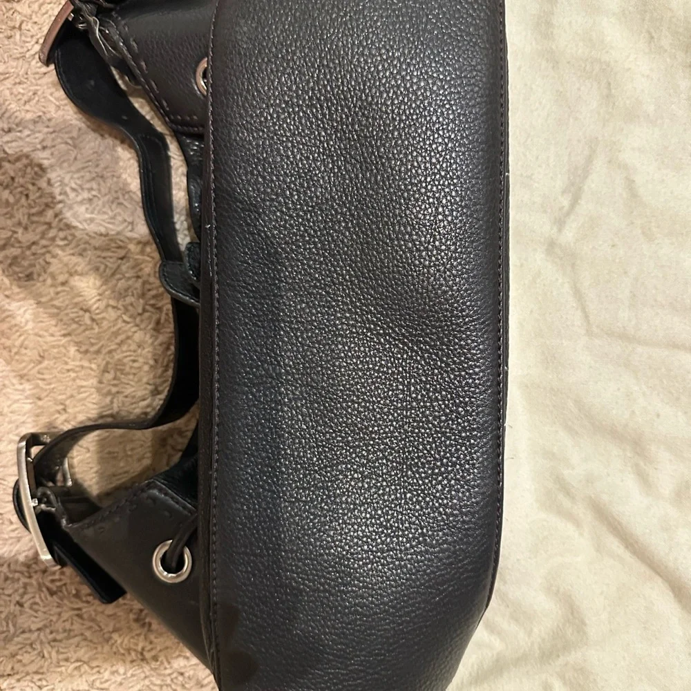 NWOT Rare Vintage limited edition Cole Haan Black Leather bag -flawless